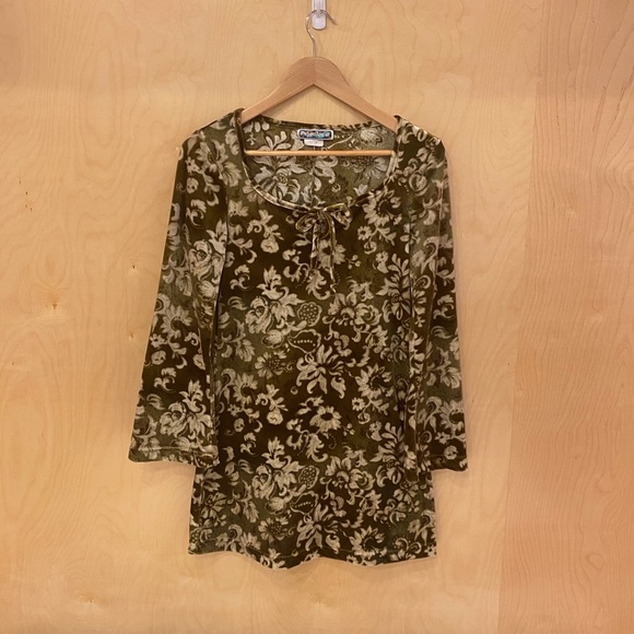 Gorgeous Vintage Velvet 90s does 70s dress - Picture 1 of 4